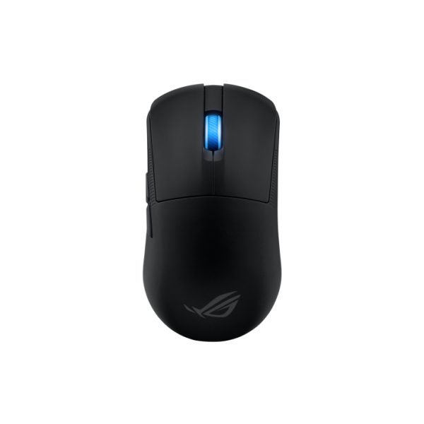 ASUS ROG Harpe Ace Mini, Beidhändig, Optisch, RF Wireless + Bluetooth + USB Type-C, 42000 DPI, Schwarz