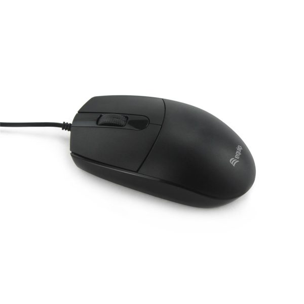 Zweites Bild vonEquip USB-Silent-Maus, Beidhändig, Optisch, USB Typ-A, 1200 DPI, Schwarz