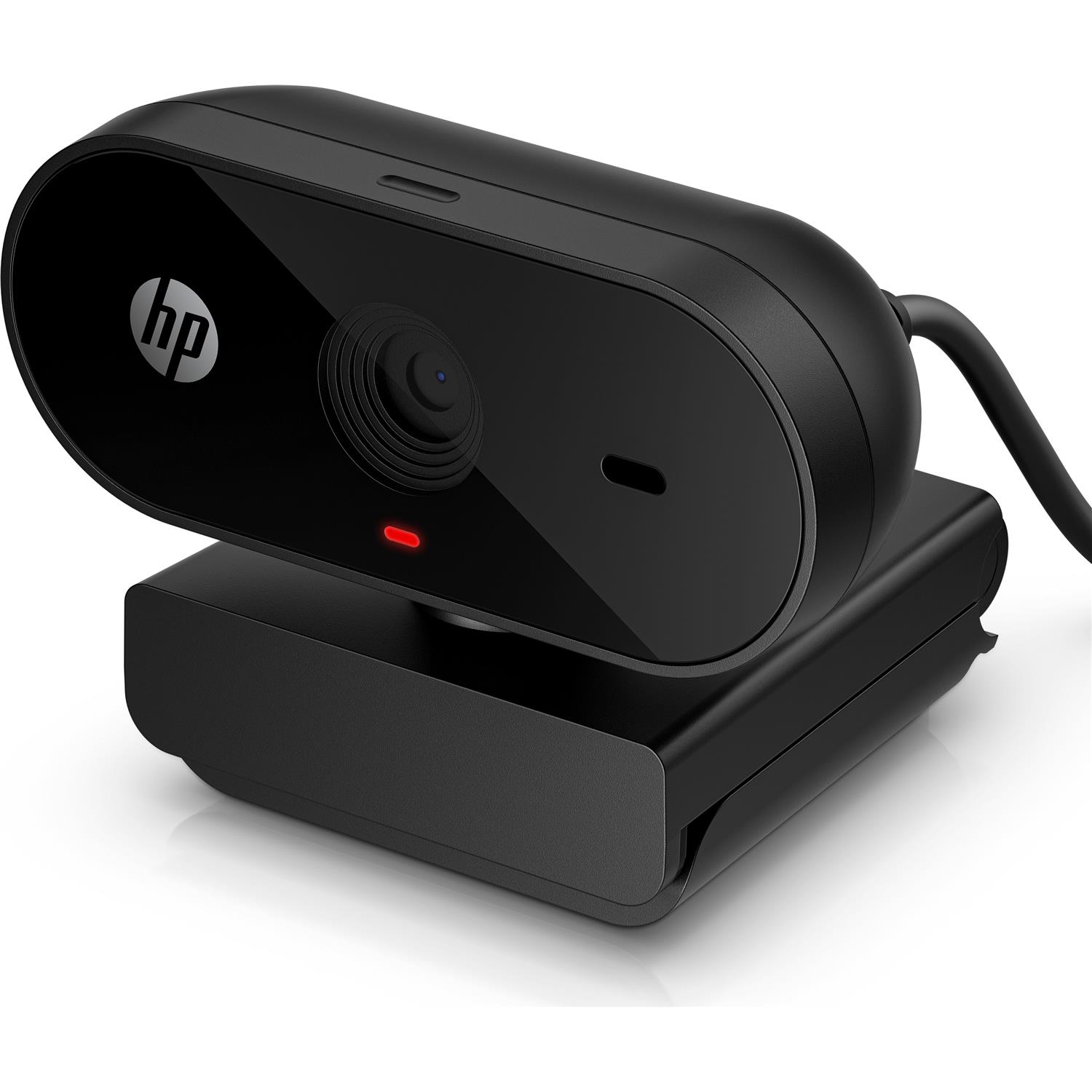 Zweites Bild vonHP 320 FHD-Webcam, 1920 x 1080 Pixel, Full HD, 30 fps, USB, Schwarz, Clip / Ständer