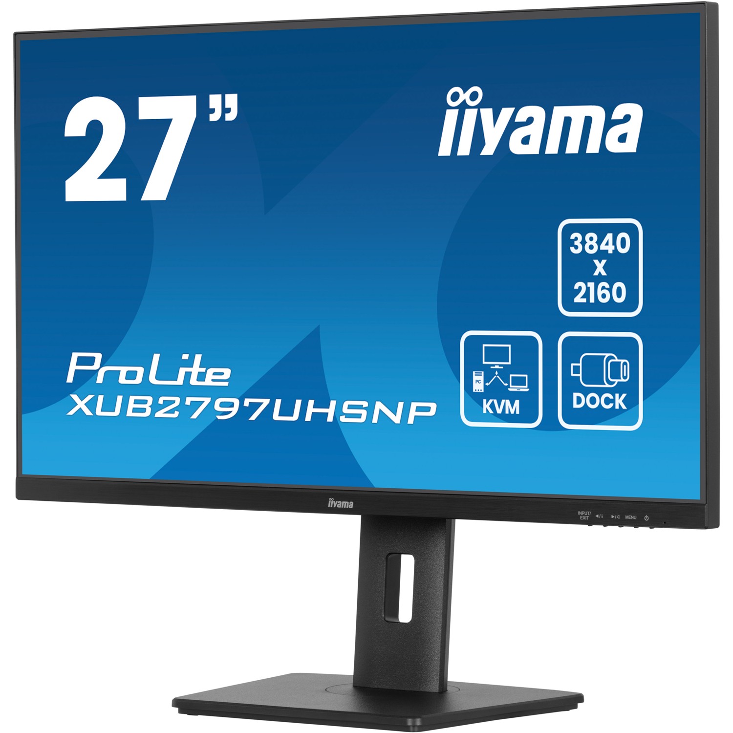 Zweites Bild vonIiyama ProLite XUB2797UHSNP-B1, 68,6 cm (27"), 3840 x 2160 Pixel, 4K Ultra HD, LED, 4 ms, Schwarz