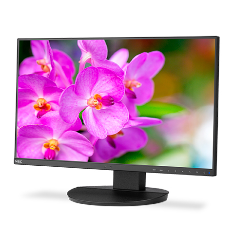 NEC MultiSync EA241F-BK, 61 cm (24"), 1920 x 1080 Pixel, Full HD, LED, 5 ms, Schwarz