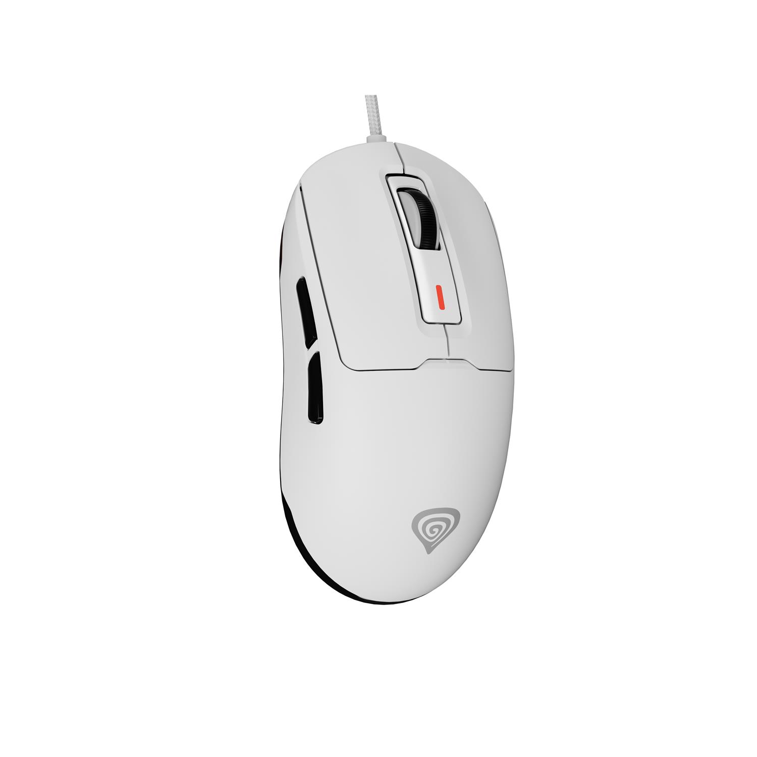 Zweites Bild vonnatec GENESIS Krypton 660, Beidhändig, Optisch, USB Typ-A, 12000 DPI, Weiß