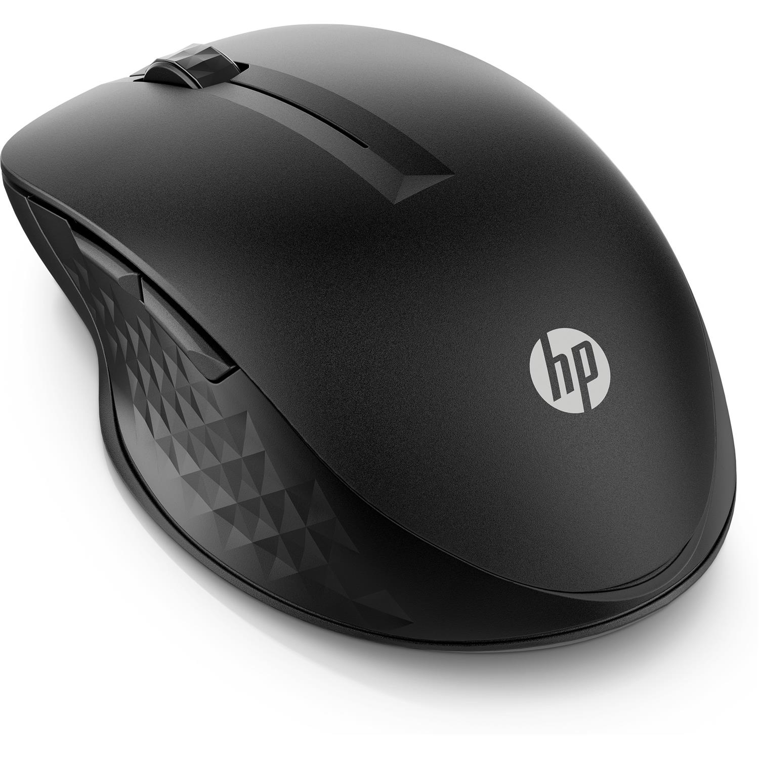 Zweites Bild vonHP 430 Wireless-Maus für mehrere Geräte, Beidhändig, Optisch, RF Wireless + Bluetooth, 1200 DPI, Schwarz