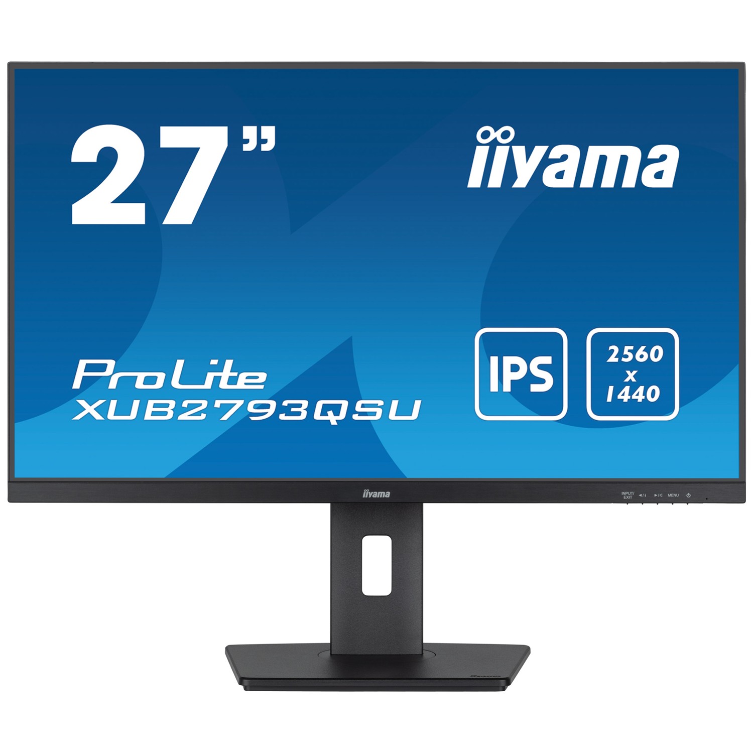 Iiyama XUB2793QSU-B7, 68,6 cm (27"), 2560 x 1140 Pixel, Wide Quad HD, LED, 1 ms, Schwarz