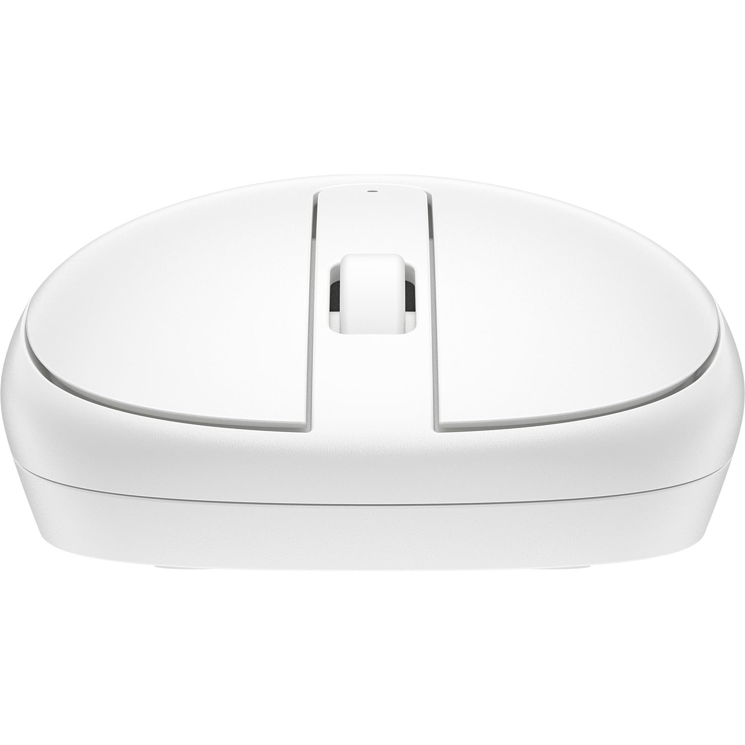HP 240 Bluetooth-Maus (Lunar White), Beidhändig, Optisch, Bluetooth, 1600 DPI, Weiß