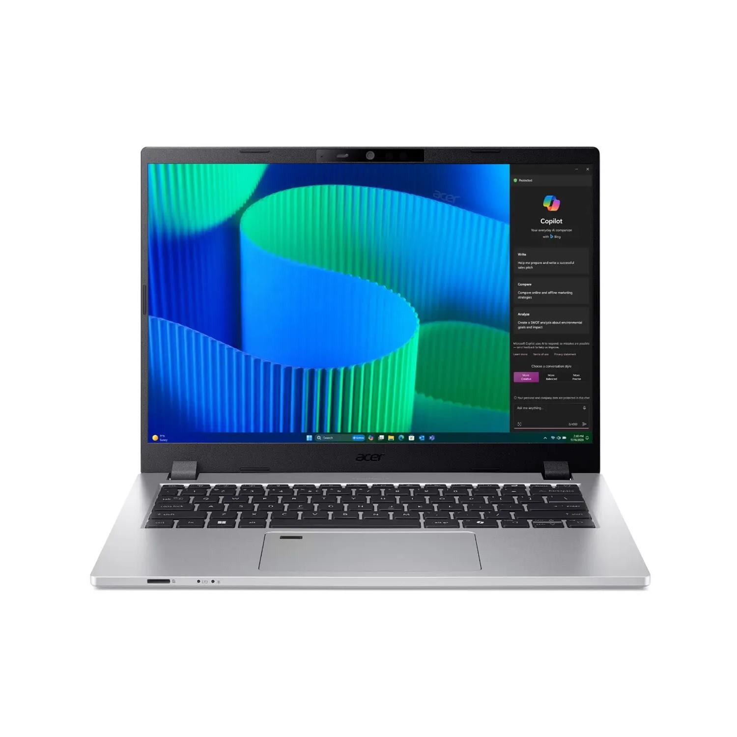 Acer TravelMate P2 TMP214-56-TCO-54AL, Intel Core 5, 35,6 cm (14"), 1920 x 1200 Pixel, 16 GB, 512 GB, Windows 11 Pro