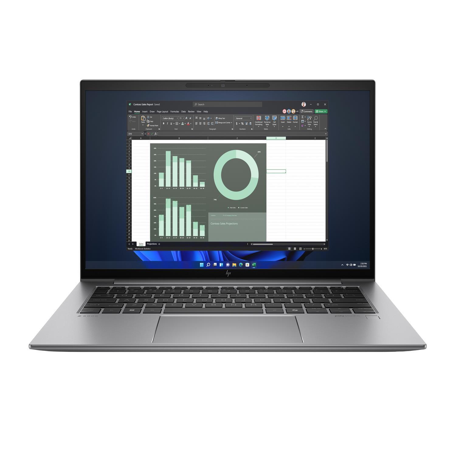 HP ZBook Firefly G11 A, AMD Ryzen™ 7, 3,3 GHz, 35,6 cm (14"), 1920 x 1200 Pixel, 32 GB, 1 TB