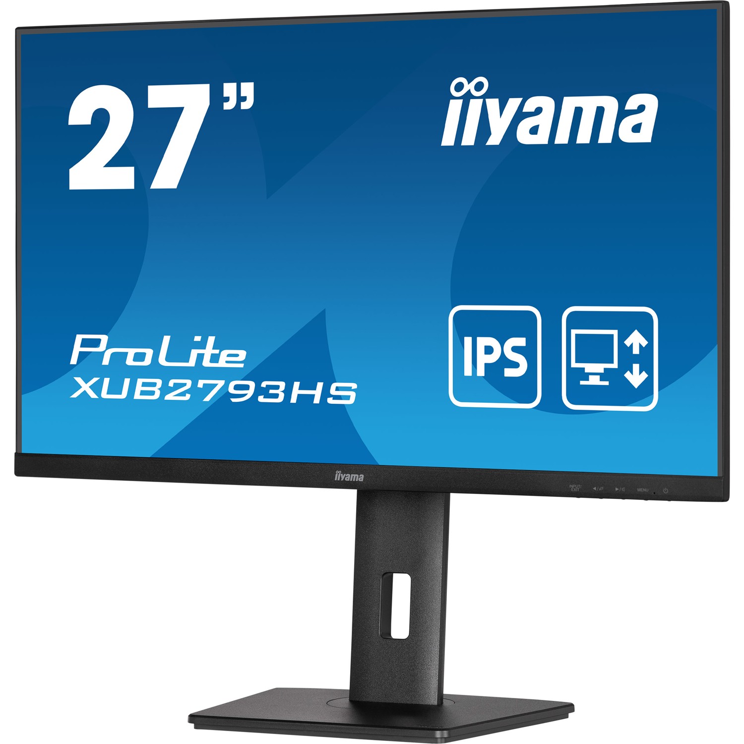Zweites Bild vonIiyama ProLite XUB2793HS-B7, 68,6 cm (27"), 1920 x 1080 Pixel, Full HD, LED, 1 ms, Schwarz