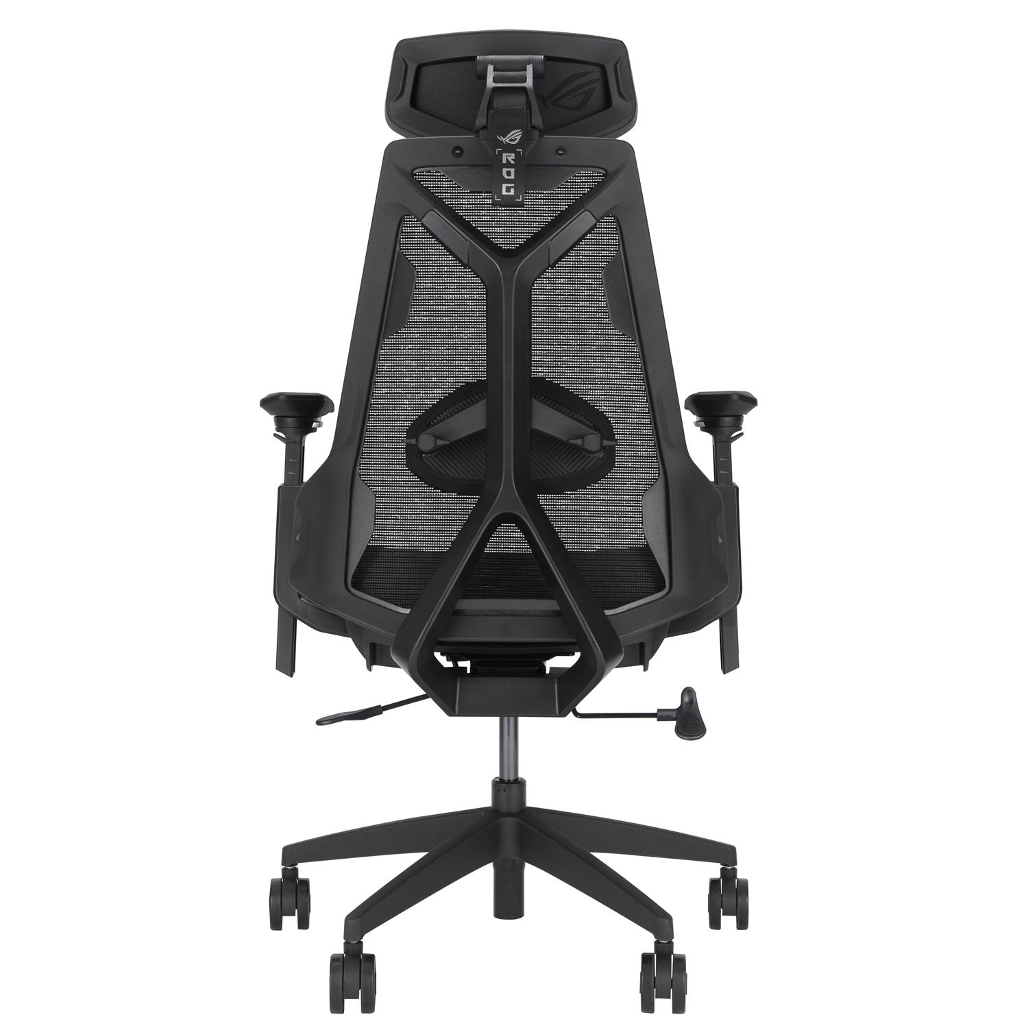 Zweites Bild vonASUS ROG Destrier Core, Universal-Gamingstuhl, 150 kg, Gepolsterter Sitz, Netz-Rückenlehne, 165 cm, 185 cm