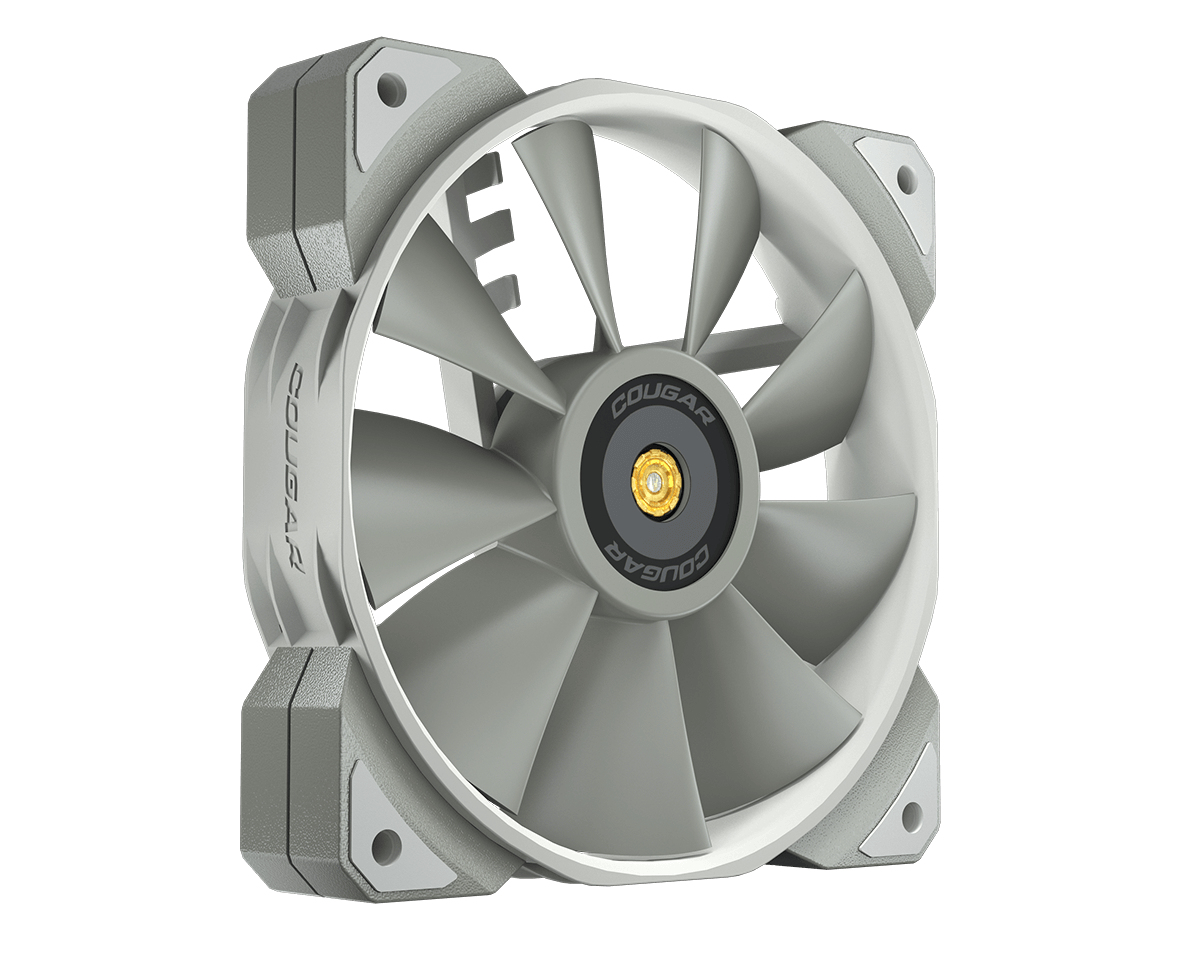 Zweites Bild vonCougar Gaming Gehäuse Lüfter MHP 120, Weiß, Luftkühlung, 12 cm, 143,53 m³/h, Weiß