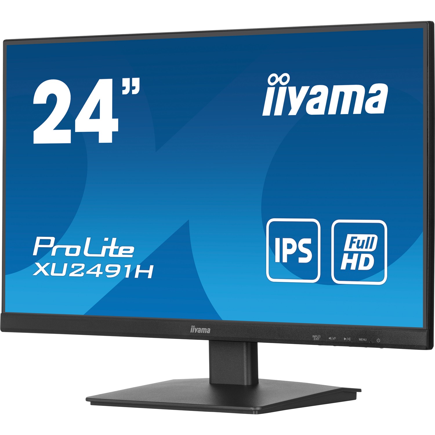 Zweites Bild vonIiyama ProLite XU2491H-B1, 60,5 cm (23.8"), 1920 x 1080 Pixel, Full HD, LED, 0,5 ms, Schwarz