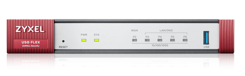 ZyXEL USGFLEX50HP-EU0102F, 0,35 Gbit/s, 0,09 Gbit/s, 40,92 BTU/h, 15 Benutzer, 655130 h, SNMP v1, v2c, v3