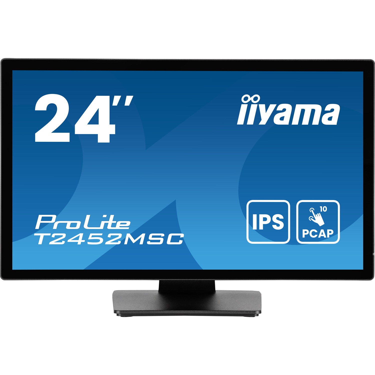 Iiyama ProLite T2452MSC-B1AG, 60,5 cm (23.8"), 1920 x 1080 Pixel, Full HD, LED, 5 ms, Schwarz