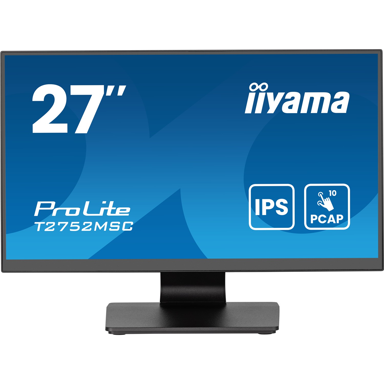 Iiyama ProLite T2752MSC-B1AG, 68,6 cm (27"), 1920 x 1080 Pixel, Full HD, LED, 5 ms, Schwarz