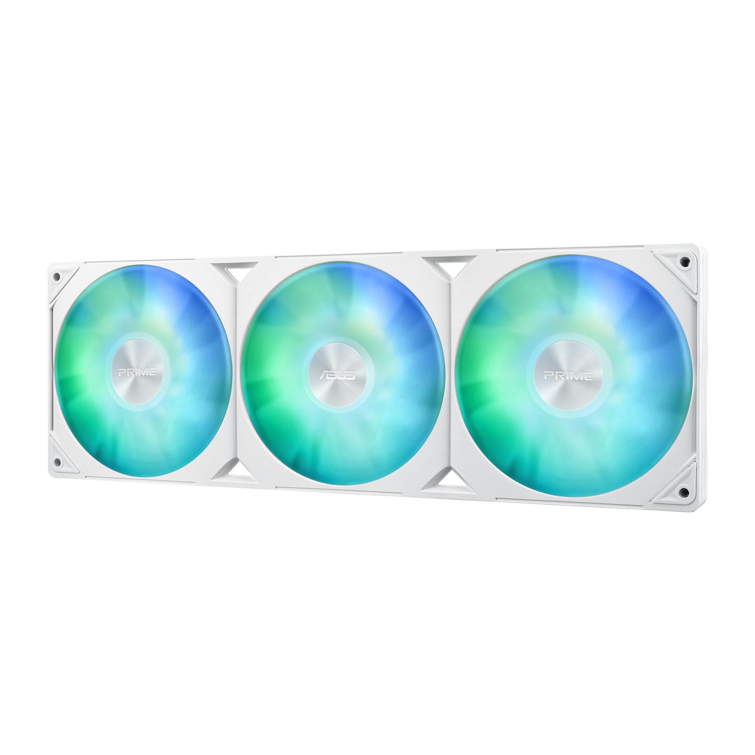 Zweites Bild vonASUS Prime LC 360 ARGB White Edition, All-in-One-Flüssigkeitskühler, 12 cm, 34 Sone, Weiß