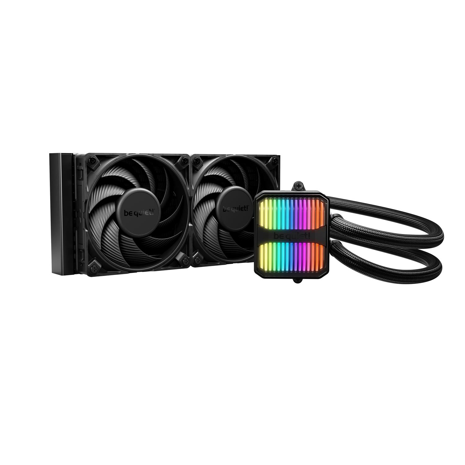 Be Quiet! Silent Loop 3 240 mm, All-in-One-Flüssigkeitskühler, 12 cm, 130,3 m³/h, Schwarz