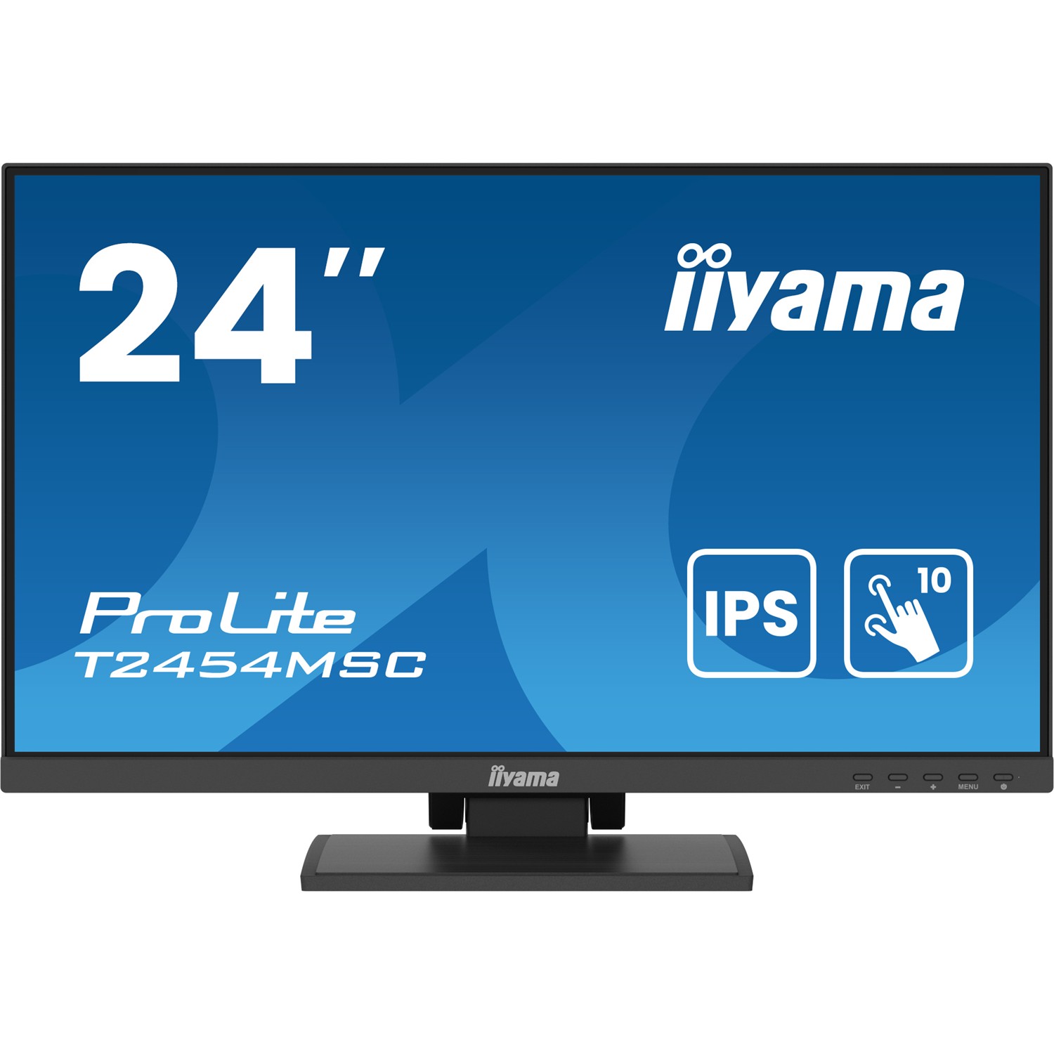 Iiyama ProLite T2454MSC-B2AG, 60,5 cm (23.8"), 1920 x 1080 Pixel, Full HD, LED, 4 ms, Schwarz