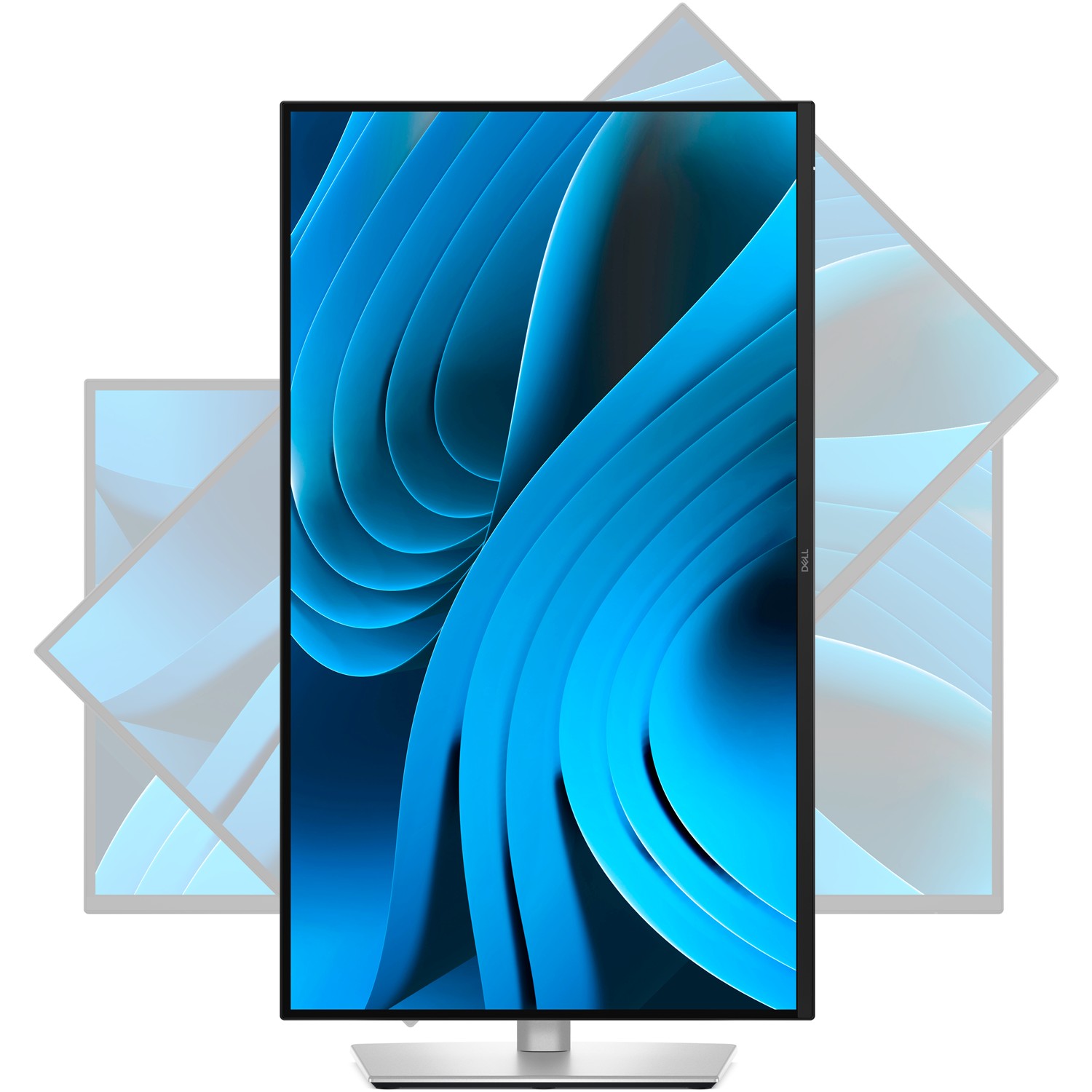 Zweites Bild vonDell Pro Plus P2725DE, 68,6 cm (27"), 2560 x 1440 Pixel, Quad HD, LCD, 8 ms, Schwarz, Silber