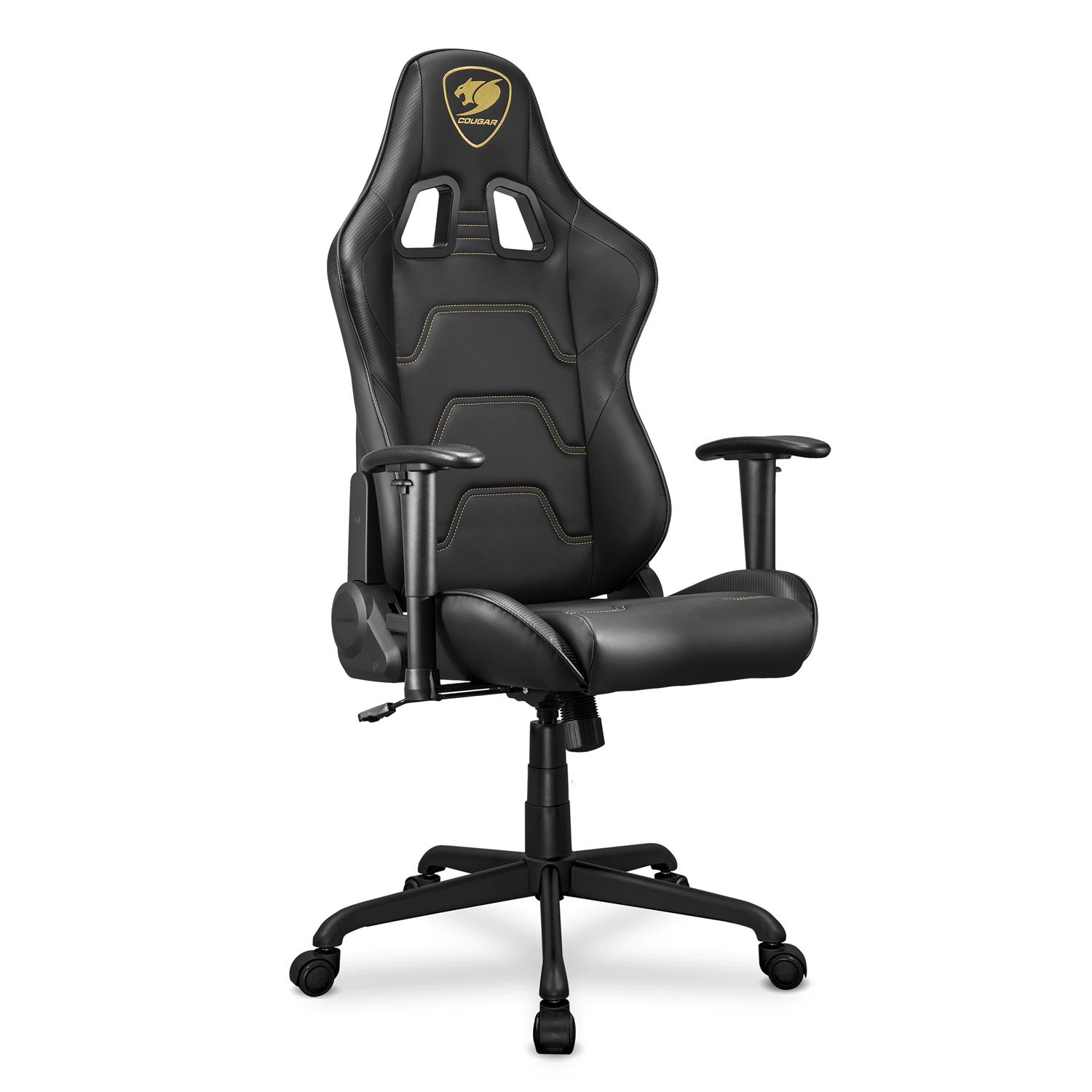 Zweites Bild vonCougar Gaming ARMOR Elite Royal, PC-Gamingstuhl, 120 kg, Gepolsterter Sitz, Gepolsterte Rückenlehne, Schwarz, Stahl