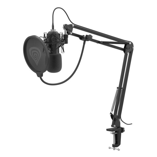natec GENESIS Radium 400 G2, Studio-Mikrofon, -29 dB, 20 - 20000 Hz, 24 Bit, 192 kHz, 74 dB