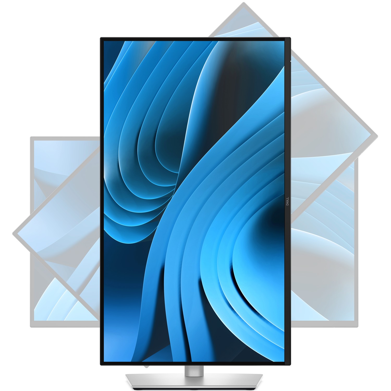 Zweites Bild vonDell Pro Plus P2725D, 68,6 cm (27"), 2560 x 1440 Pixel, Quad HD, LCD, 8 ms, Schwarz, Silber