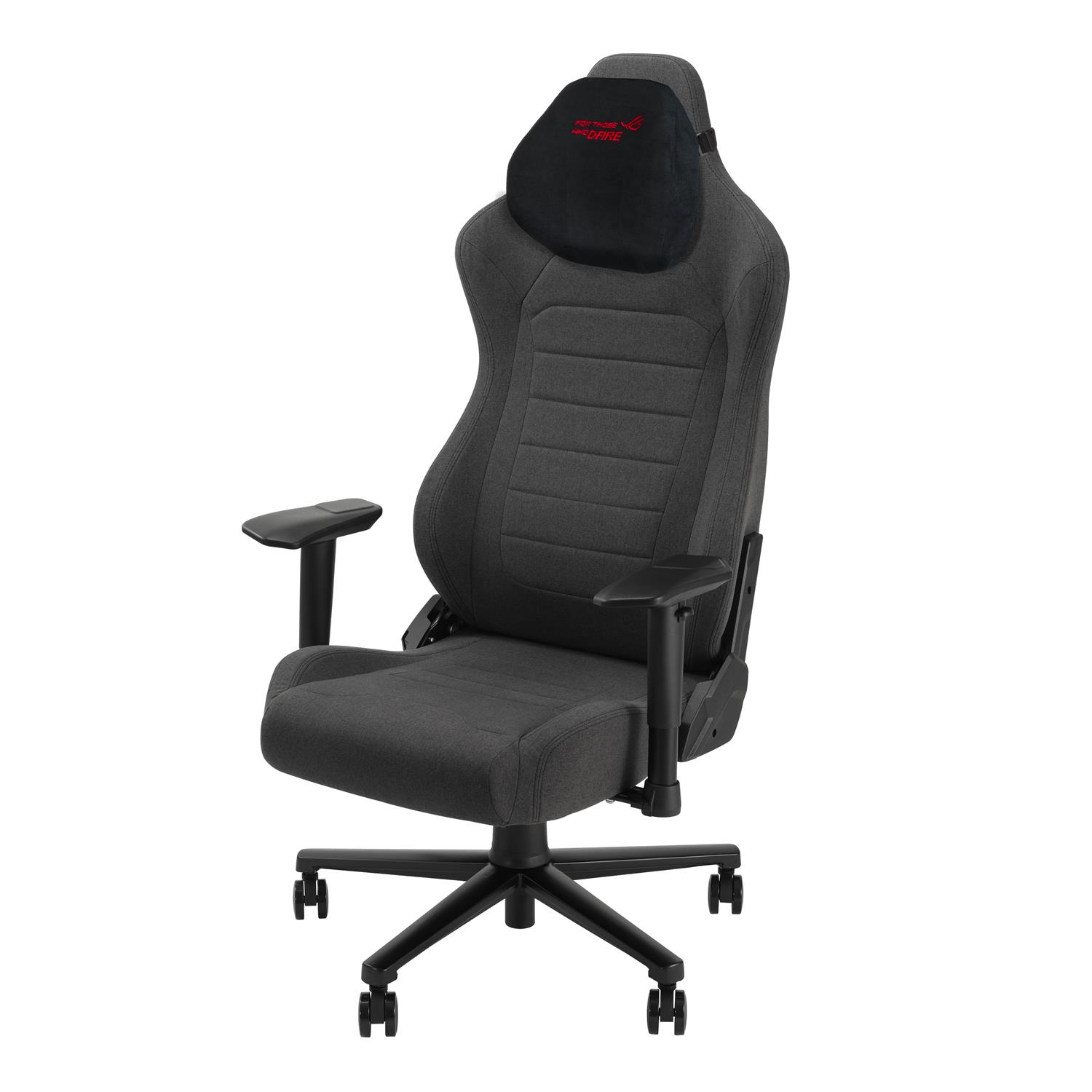 Zweites Bild vonASUS SL201C ROG Aethon Fabric Edition, Universal-Gamingstuhl, 136 kg, Gepolsterter, ausgestopfter Sitz, Gepolsterte, ausgestopfte Rückenlehne, 136 kg, 155 cm