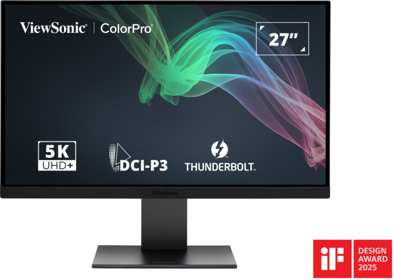 ViewSonic VP2788-5K, 68,6 cm (27"), 5120 x 2880 Pixel, 5K Ultra HD, LED, 5 ms, Schwarz