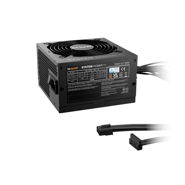 Zweites Bild vonBe Quiet! System Power 11 450W, 450 W, 200 - 240 V, 50 Hz, 4 A, 110 W, 450 W