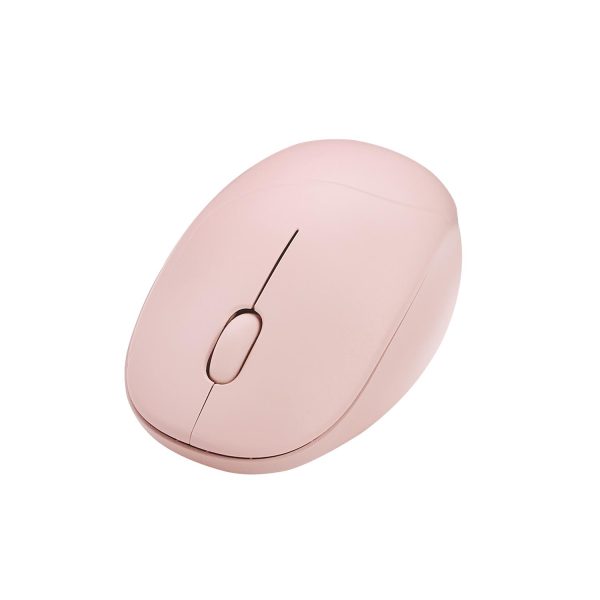 ASUS Fragrance Mouse MD101, Beidhändig, Optisch, RF Wireless + Bluetooth, 2400 DPI, Pink
