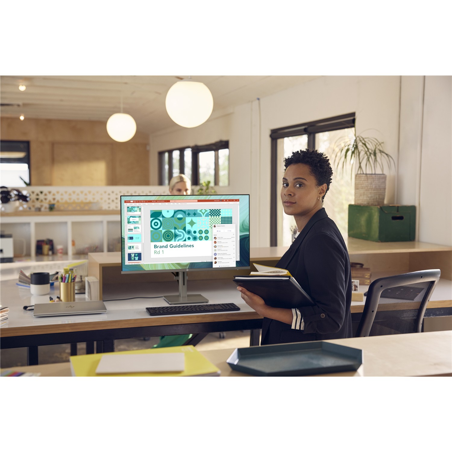 Zweites Bild vonHP Series 5 Serie 5 27-Zoll-FHD-Monitor – 527da, 68,6 cm (27"), 1920 x 1080 Pixel, Full HD, LCD, 5 ms, Schwarz