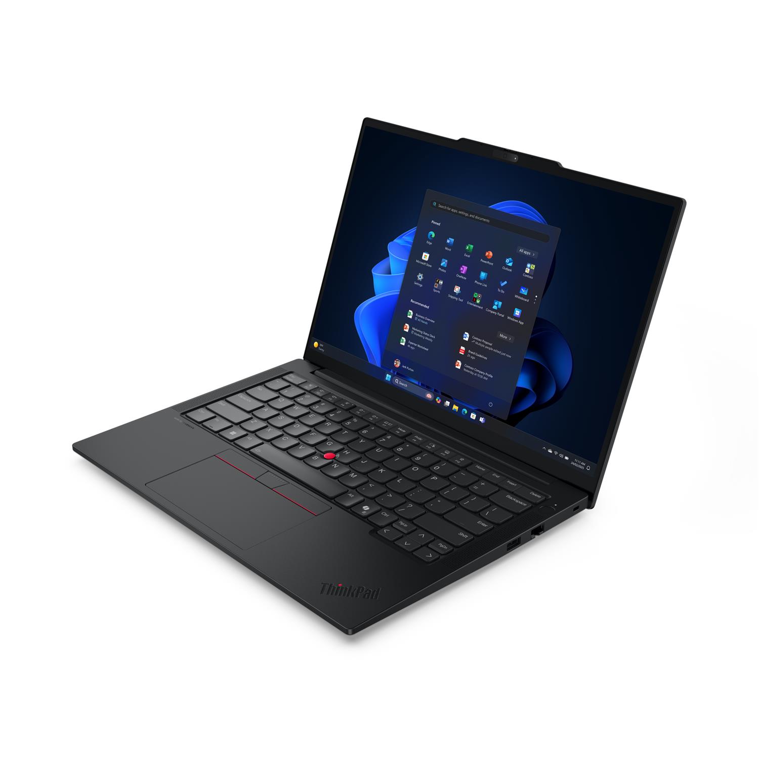 Zweites Bild vonLenovo ThinkPad E14 Gen 7 (Intel), Intel Core Ultra 7, 35,6 cm (14"), 1920 x 1200 Pixel, 16 GB, 512 GB, Windows 11 Pro