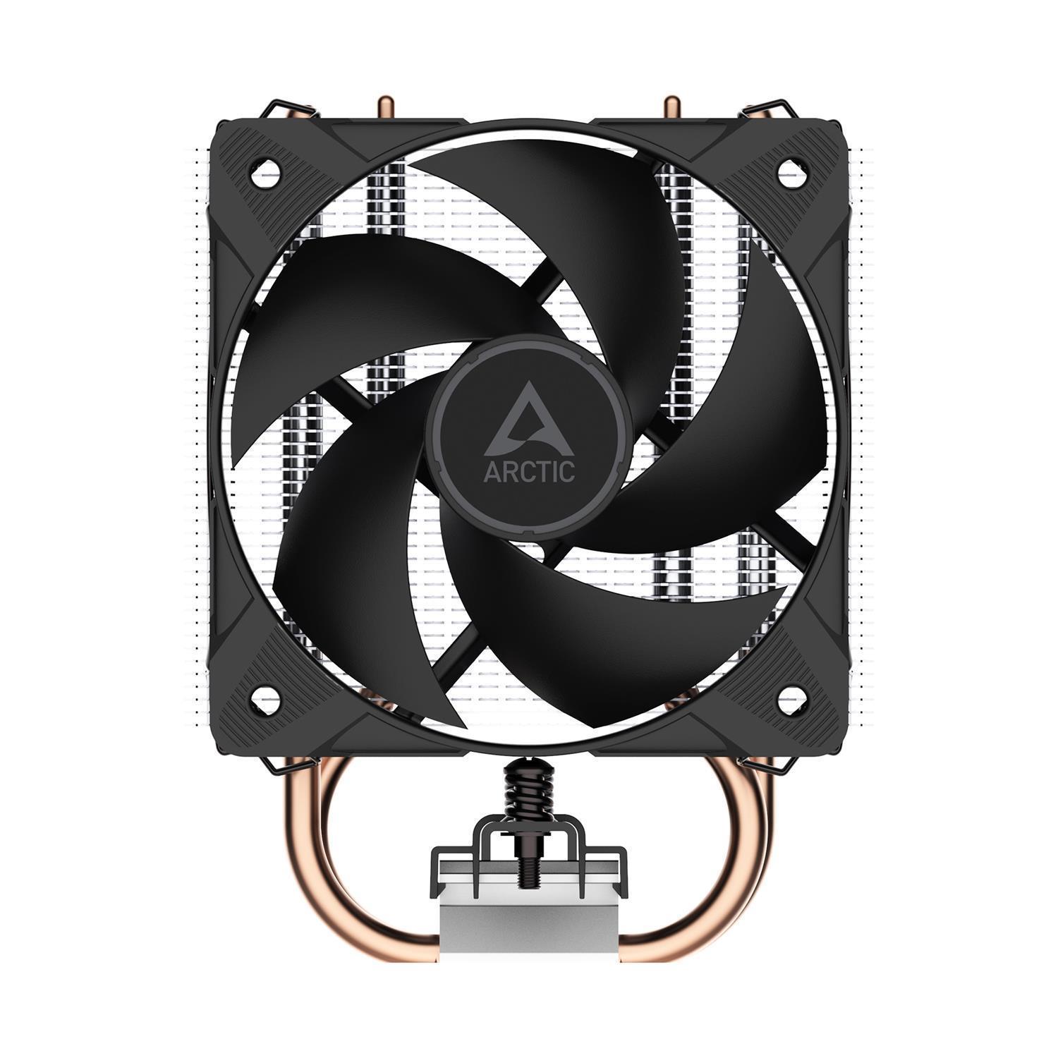 Zweites Bild vonArctic Freezer 8i - CO Kompakter Intel CPU-Kühler für Dauerbetrieb, Luftkühlung, 10 cm, Aluminium, Schwarz