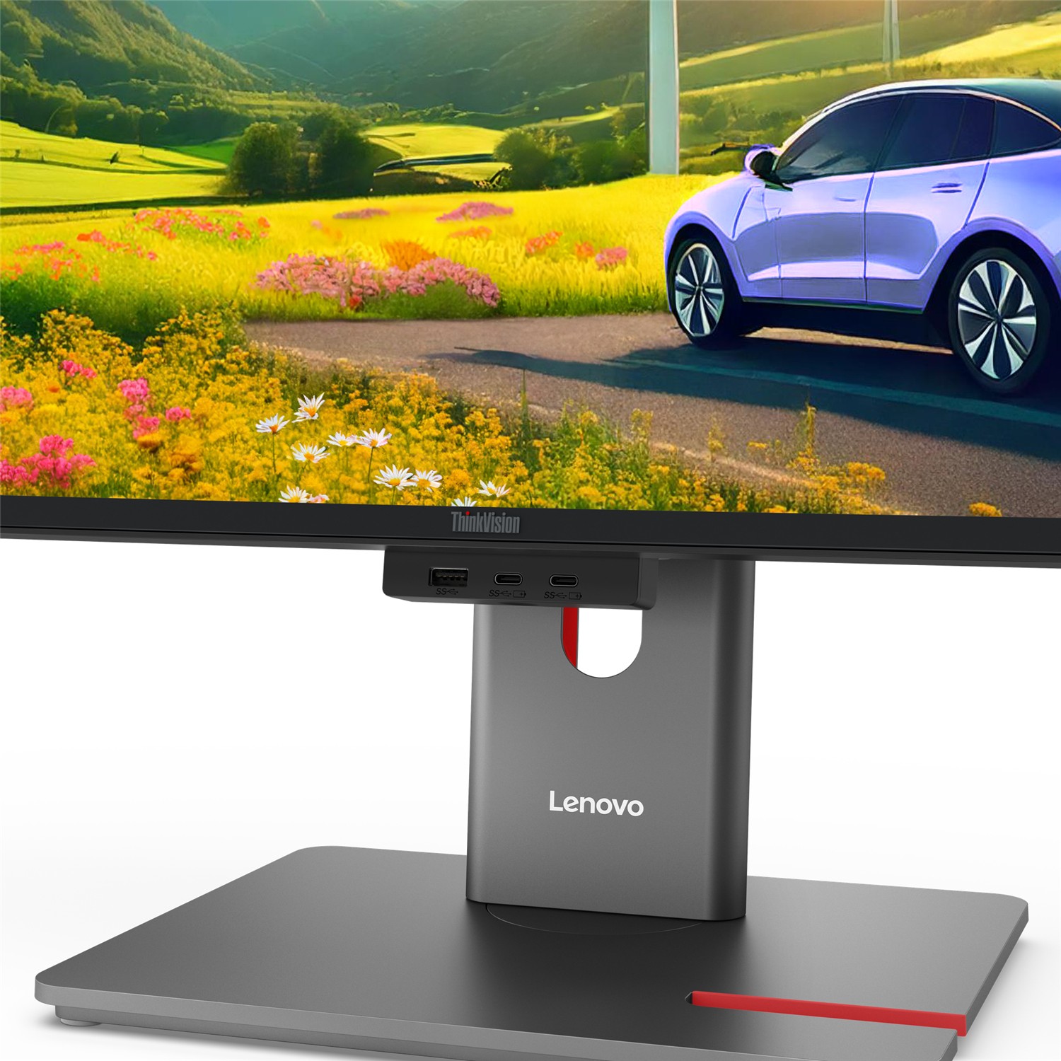 Zweites Bild vonLenovo ThinkVision P34WD-40, 86,4 cm (34"), 3440 x 1440 Pixel, Wide Quad HD, LCD, 6 ms, Schwarz