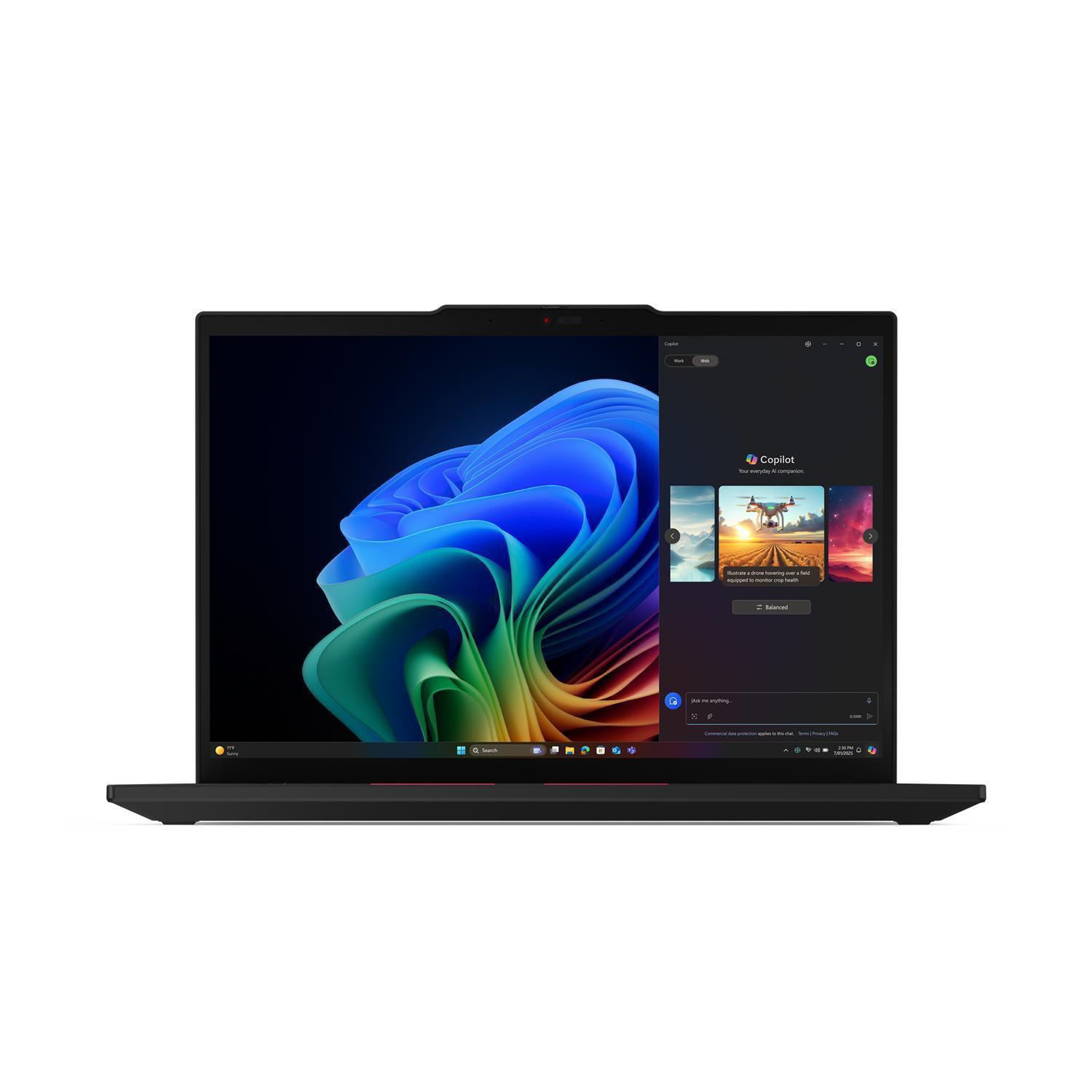 Lenovo ThinkPad T14 Gen 6 (AMD) Copilot+ PC, AMD Ryzen AI 5, 2 GHz, 35,6 cm (14"), 1920 x 1200 Pixel, 16 GB, 512 GB