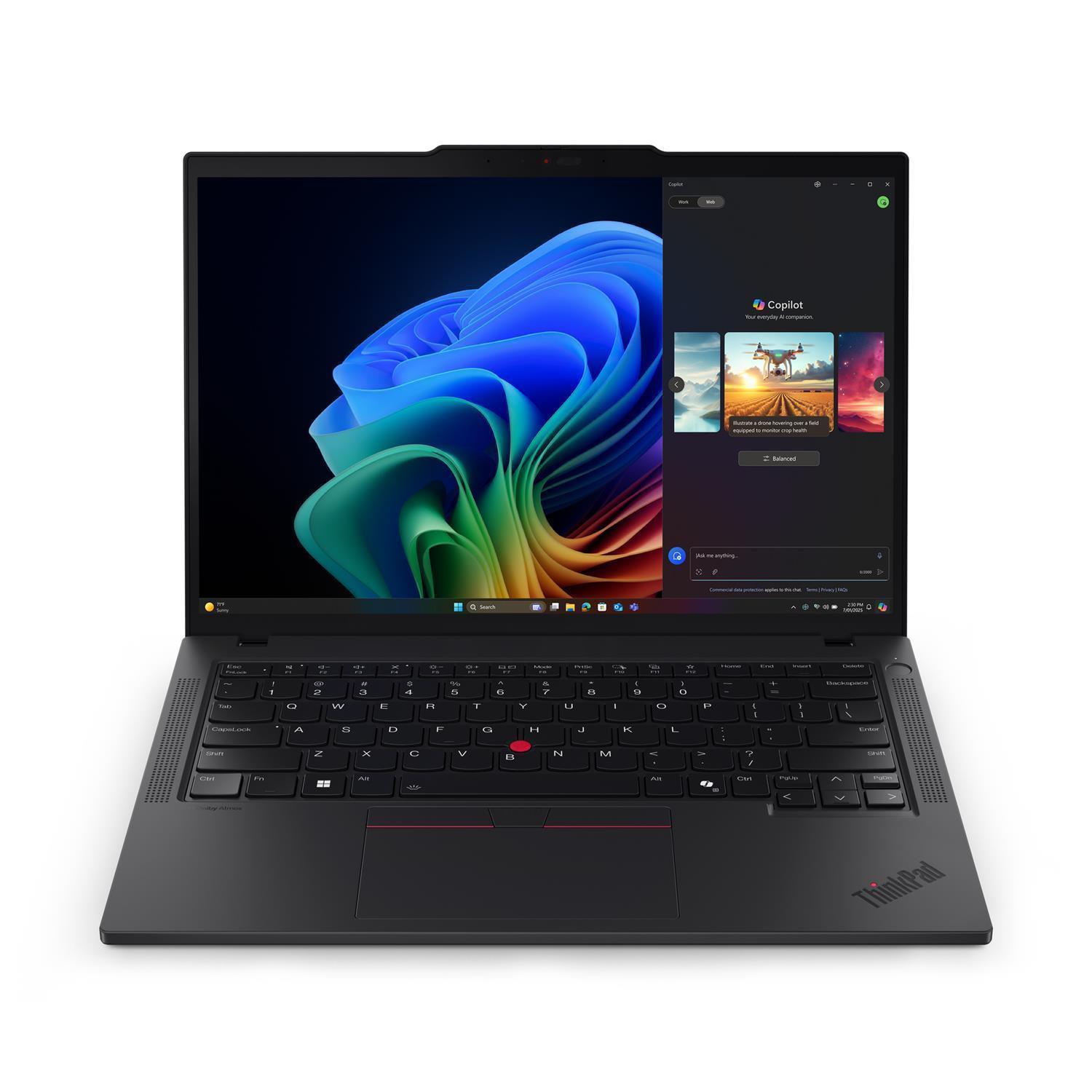 Zweites Bild vonLenovo ThinkPad T14 Gen 6 (AMD) Copilot+ PC, AMD Ryzen AI 5, 2 GHz, 35,6 cm (14"), 1920 x 1200 Pixel, 16 GB, 512 GB