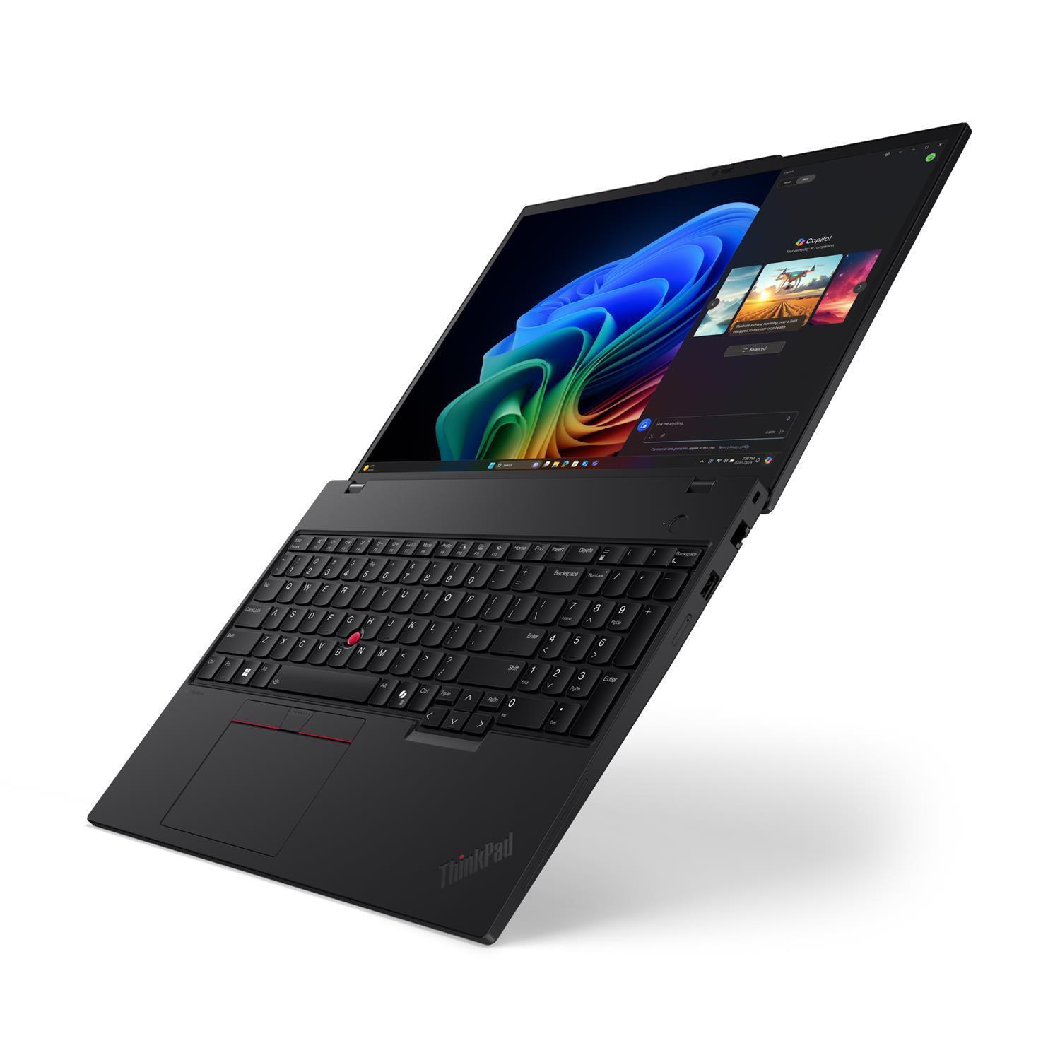 Zweites Bild vonLenovo ThinkPad T16 Gen 4 (AMD) Copilot+ PC, AMD Ryzen AI 7, 2 GHz, 40,6 cm (16"), 1920 x 1200 Pixel, 32 GB, 1 TB
