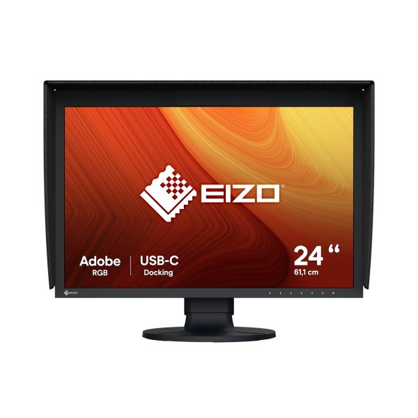 EIZO ColorEdge CG2400S, 61 cm (24"), 1920 x 1200 Pixel, WUXGA, LCD, 11 ms, Schwarz
