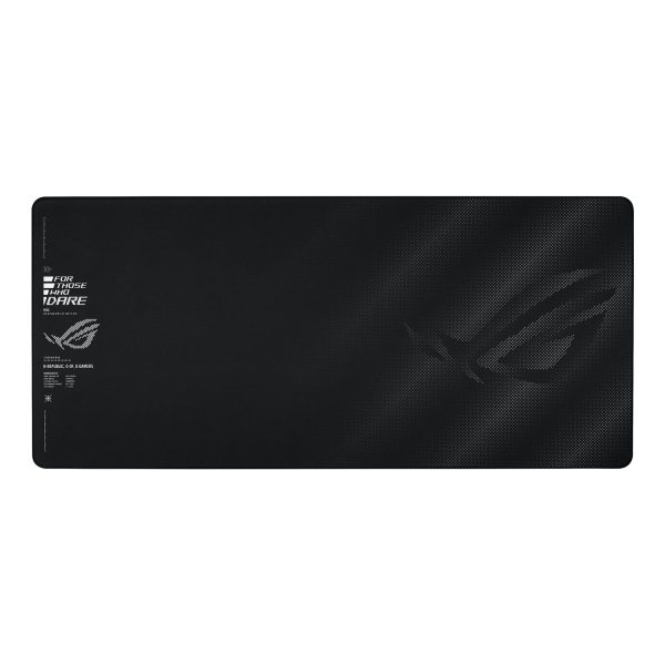 ASUS ROG Sheath II XXL, Schwarz, Muster, Stoff, Gummi, Anti-Rutsch-Basis, Gaming-Mauspad
