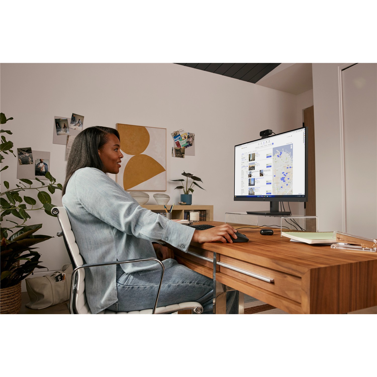 Zweites Bild vonHP Series 3 Pro 27 inch FHD Monitor - 327pf, 68,6 cm (27"), 1920 x 1080 Pixel, Full HD, LCD, 5 ms, Schwarz