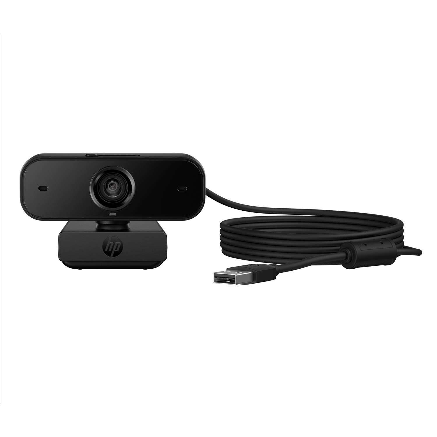 HP 430 FHD-Webcam, 2 MP, 1920 x 1080 Pixel, Full HD, 60 fps, 85°, USB
