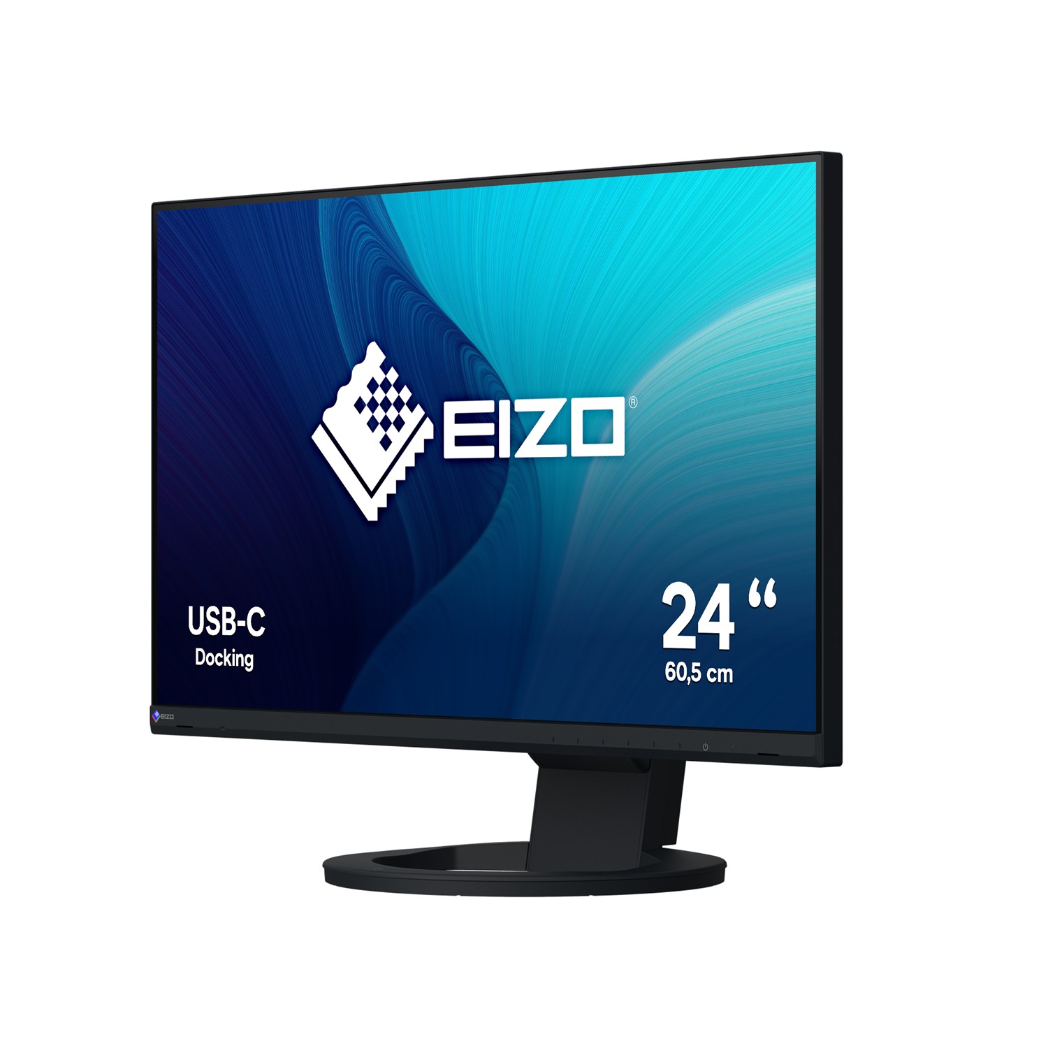 Zweites Bild vonEIZO FlexScan EV2480-BK, 60,5 cm (23.8"), 1920 x 1080 Pixel, Full HD, LED, 5 ms, Schwarz