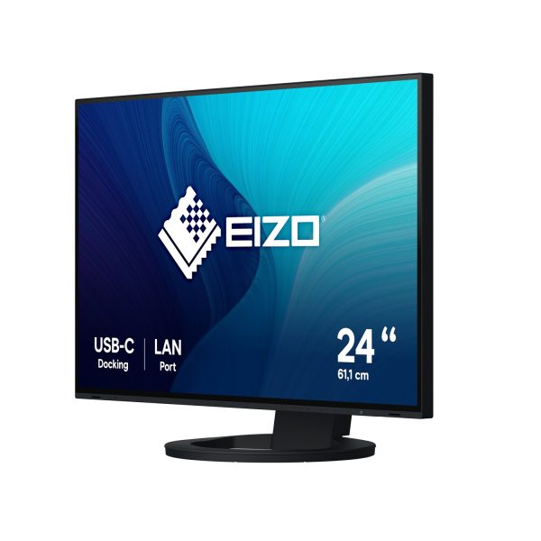 Zweites Bild vonEIZO FlexScan EV2495-BK, 61,2 cm (24.1"), 1920 x 1200 Pixel, WUXGA, LED, 5 ms, Schwarz