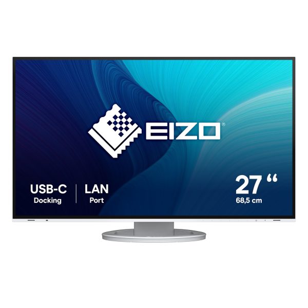 EIZO FlexScan EV2795-WT, 68,6 cm (27"), 2560 x 1440 Pixel, Quad HD, LED, 5 ms, Weiß