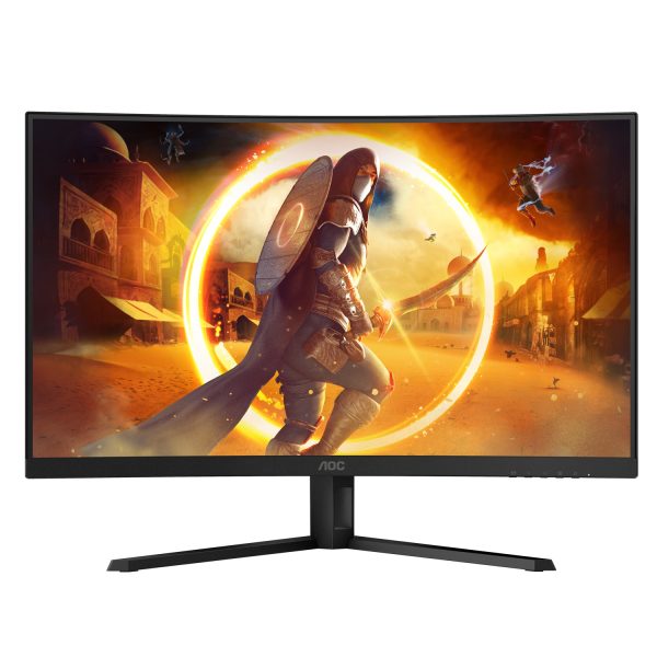 Zweites Bild vonAOC G4 CQ32G4VE, 81,3 cm (32"), 2560 x 1440 Pixel, Quad HD, LCD, 0,5 ms, Schwarz, Grau