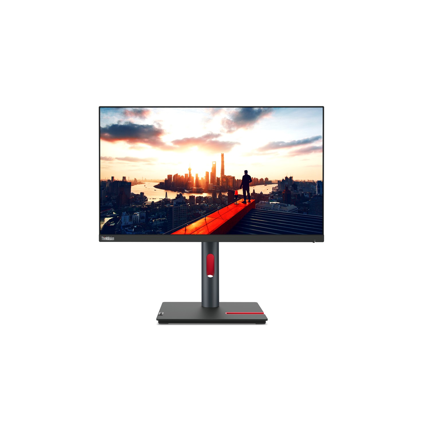 Lenovo ThinkVision P24h-30, 60,5 cm (23.8"), 2560 x 1440 Pixel, Quad HD, LED, 6 ms, Schwarz