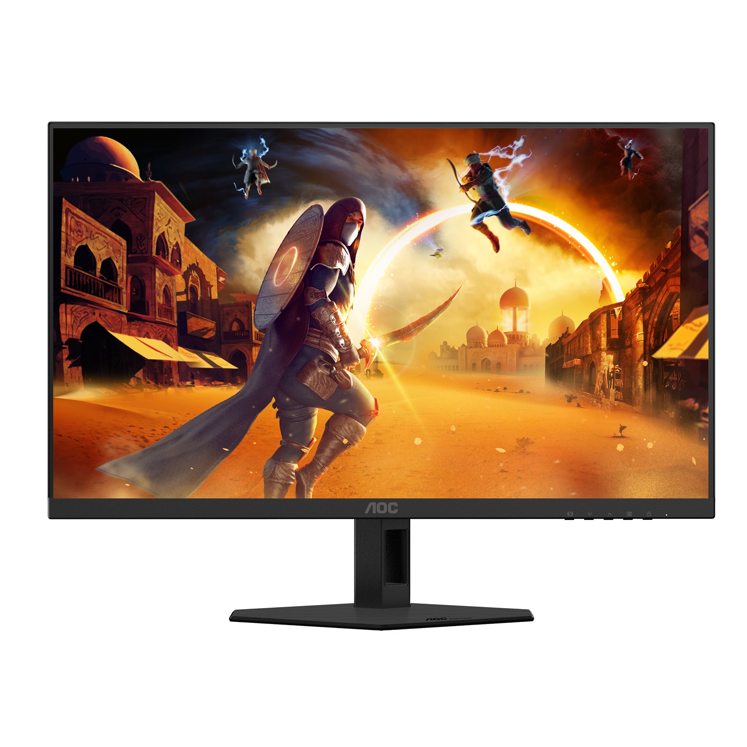Zweites Bild vonAOC G4 Q24G4RE, 60,5 cm (23.8"), 2560 x 1440 Pixel, Quad HD, LED, 1 ms, Schwarz, Rot