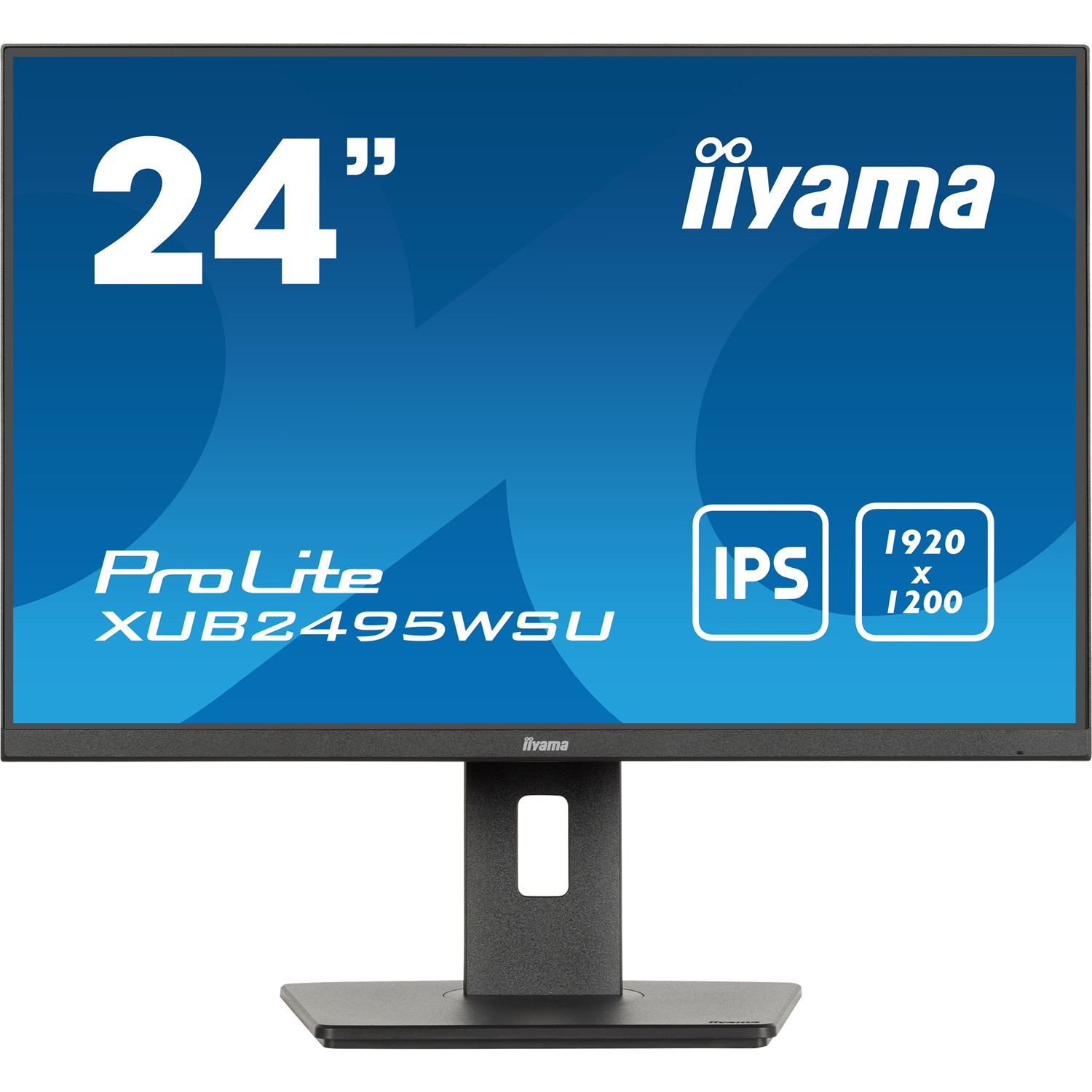Iiyama ProLite XUB2495WSU-B7, 61 cm (24"), 1920 x 1200 Pixel, 4K Ultra HD, LED, 4 ms, Schwarz