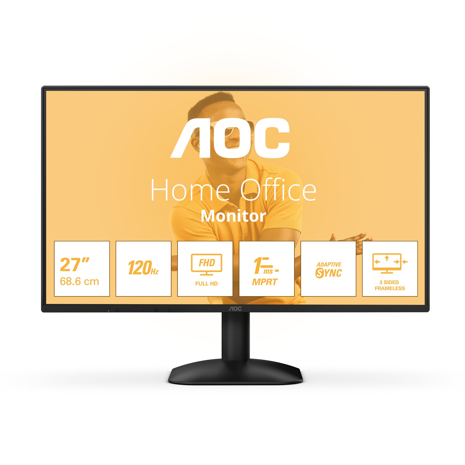 AOC B3 27B31H, 68,6 cm (27"), 1920 x 1080 Pixel, Full HD, 4 ms, Schwarz