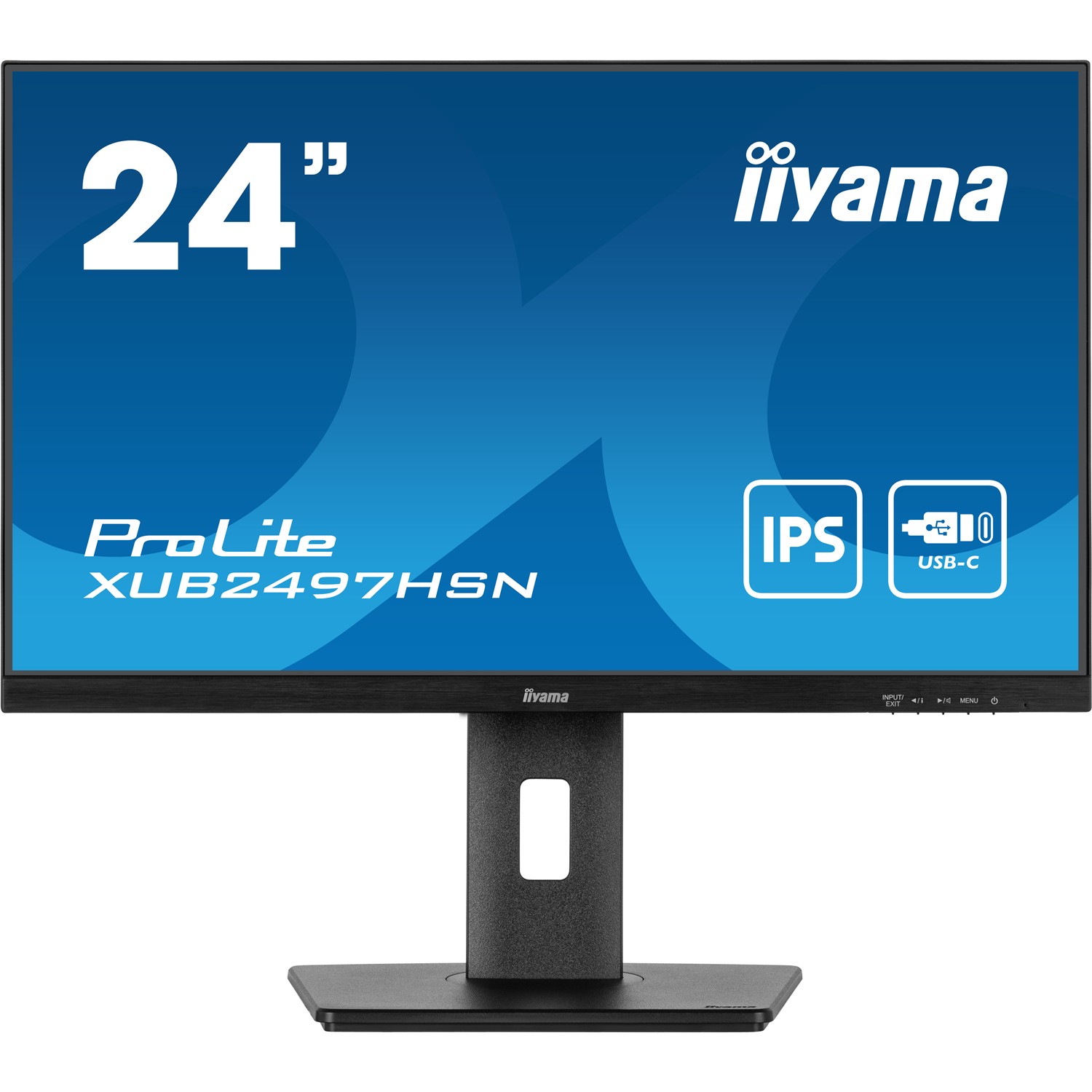 Iiyama ProLite XUB2497HSN-B2, 60,5 cm (23.8"), 1920 x 1080 Pixel, Full HD, LED, 1 ms, Schwarz