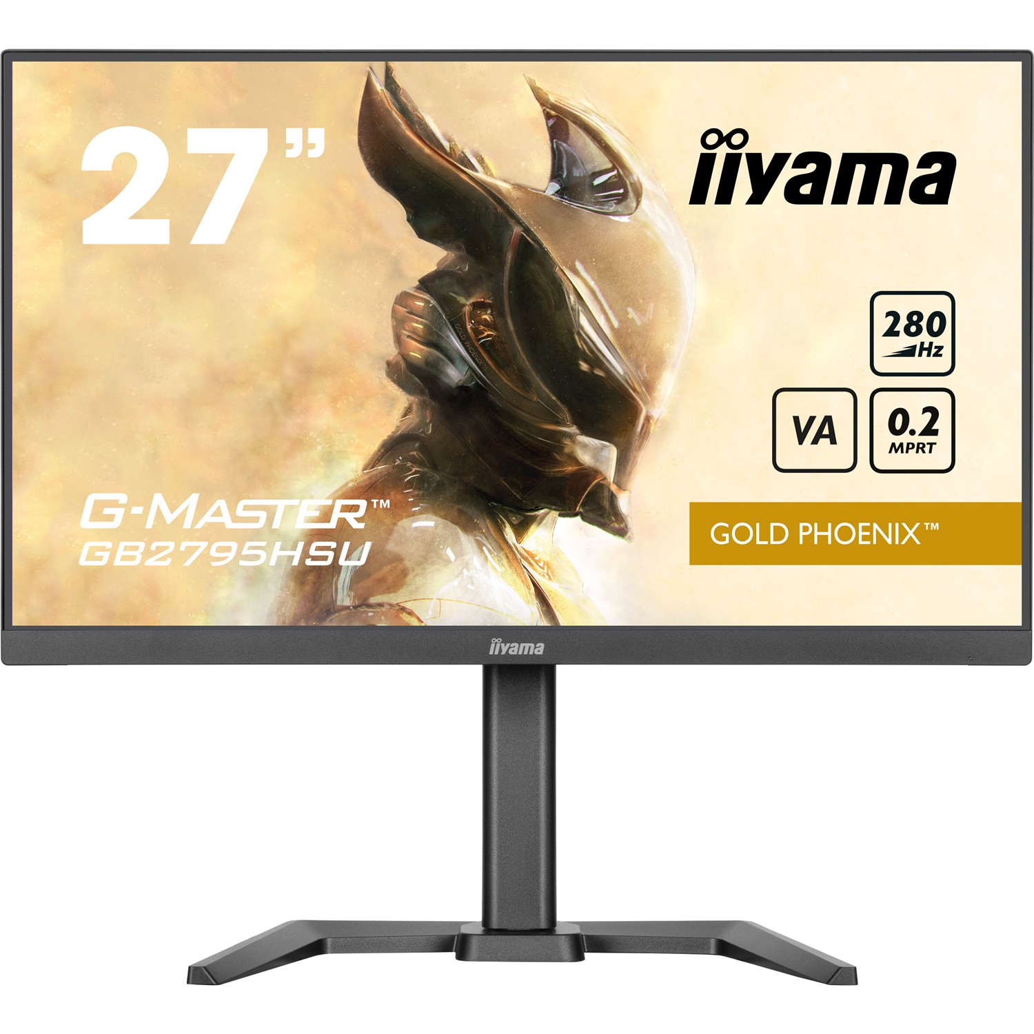 Iiyama GB2795HSU-B1, 68,6 cm (27"), 1920 x 1080 Pixel, Full HD, LED, 0,2 ms, Schwarz